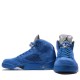 Nike Air Jordan 5 Retro "Blue Suede" Herren AJ5 Sneakers 136027-401