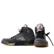 Nike Air Jordan 5 Retro "Off-White Black" Herren AJ5 Sneakers CT8480-001