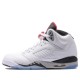 Nike Air Jordan 5 Retro "White Cement" GS AJ5 Sneakers 440888-104