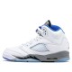 Nike Air Jordan 5 Retro "White Stealth" 2021 Herren/Damen AJ5 Sneakers 440888-140