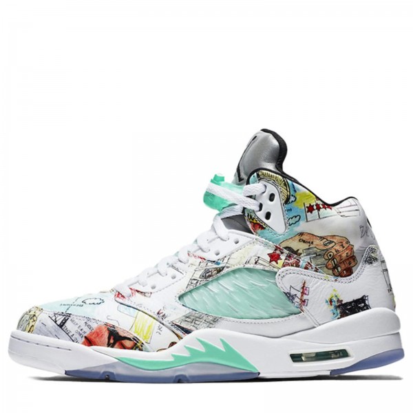 Nike Air Jordan 5 Retro "Wings" Herren AJ5 Sneakers AV2405-900