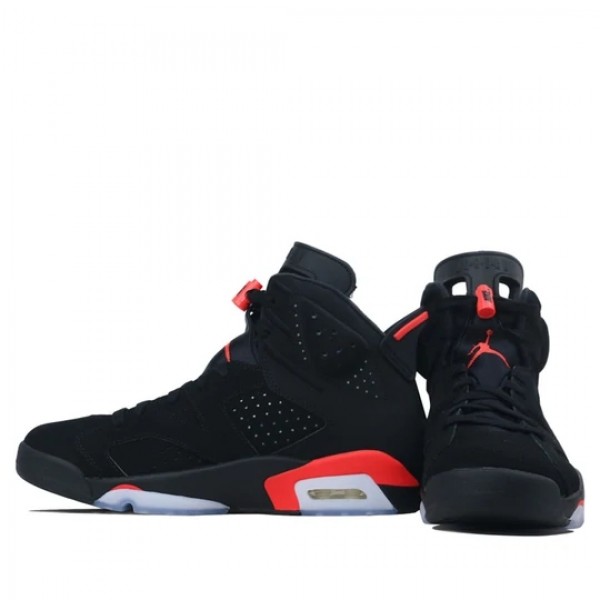 Nike Air Jordan 6 Retro "Black Infrared" 2019 Herren/Damen AJ6 Sneakers 384664-060