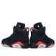 Nike Air Jordan 6 Retro "Black Infrared" 2019 Herren/Damen AJ6 Sneakers 384664-060