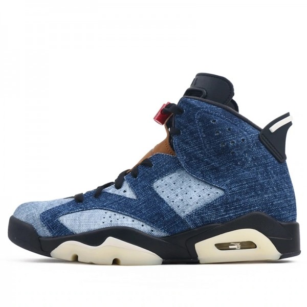 Nike Air Jordan 6 Retro "Washed Denim" Herren AJ6 Sneakers CT5350-401