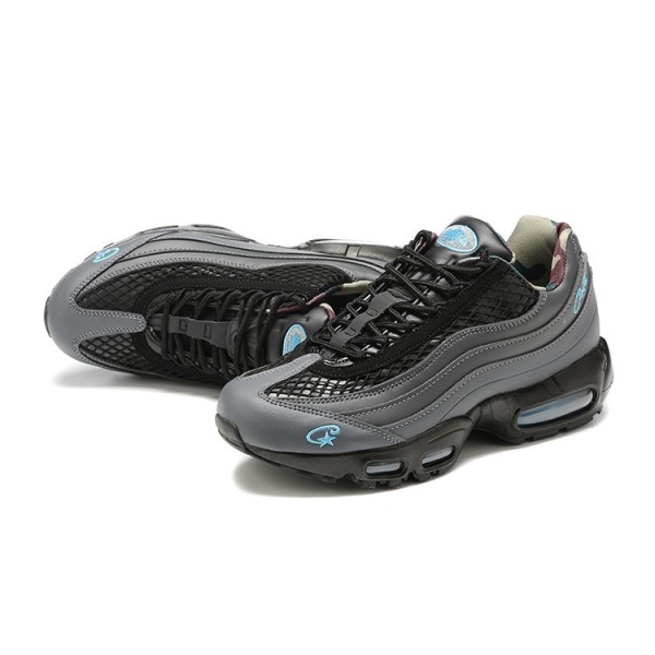 Herren Air Max 95 TT Aegean Storm Grau Schwarz FB2709-002 Schuhe