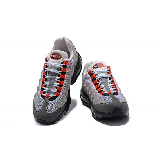 Herren  Air Max 95 OG Grau Rot AT2865-100 Schuhe