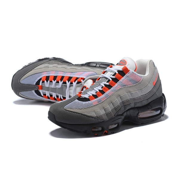 Herren  Air Max 95 OG Grau Rot AT2865-100 Schuhe