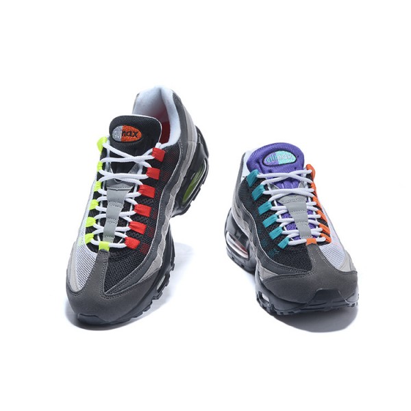 Damen/Herren Air Max 95 OG QS Schwarzsafety Orangevolt 810374-078 Schuhe