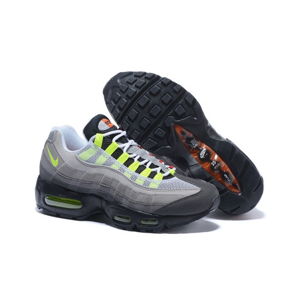 Damen/Herren Air Max 95 OG QS Schwarzsafety Orangevolt 810374-078 Schuhe