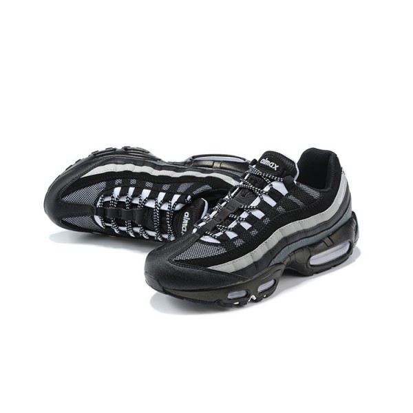 Herren Air Max 95 TT Schwarz Weiß und Grau Schuhe 