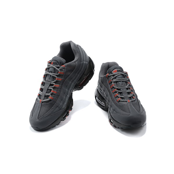 Herren Air Max 95 TT Grau Rot und Schwarz Schuhe