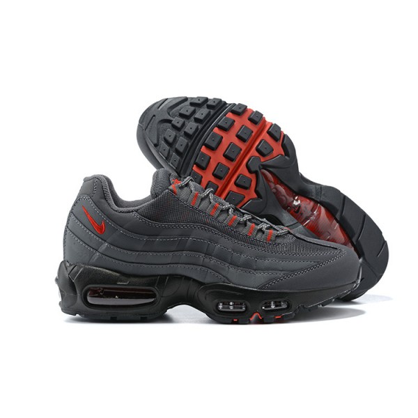 Herren Air Max 95 TT Grau Rot und Schwarz Schuhe