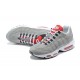 Herren Air Max 95 TT Grau Weiß und Rot Schuhe 