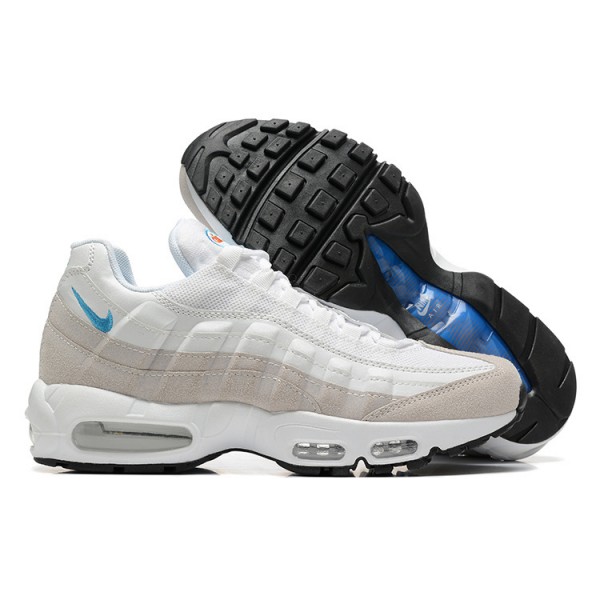 Herren Air Max 95 TT Weiß Blau DJ9981-100 Schuhe