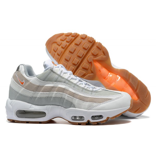 Herren Air Max 95 TT Weiß Grau und Orange DM0011-100  Schuhe