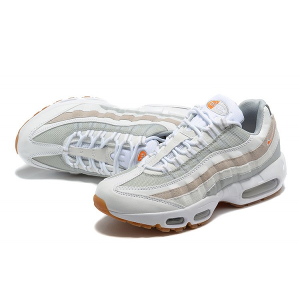 Herren Air Max 95 TT Weiß Grau und Orange DM0011-100  Schuhe