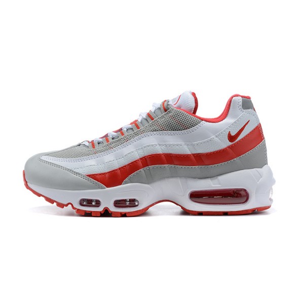 Herren Air Max 95 TT Weiß Rot und Grau Schuhe