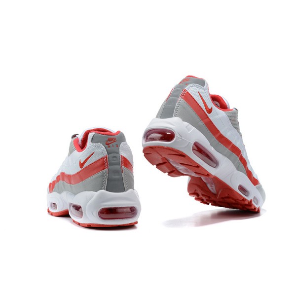 Herren Air Max 95 TT Weiß Rot und Grau Schuhe