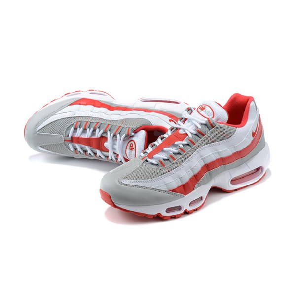 Herren Air Max 95 TT Weiß Rot und Grau Schuhe