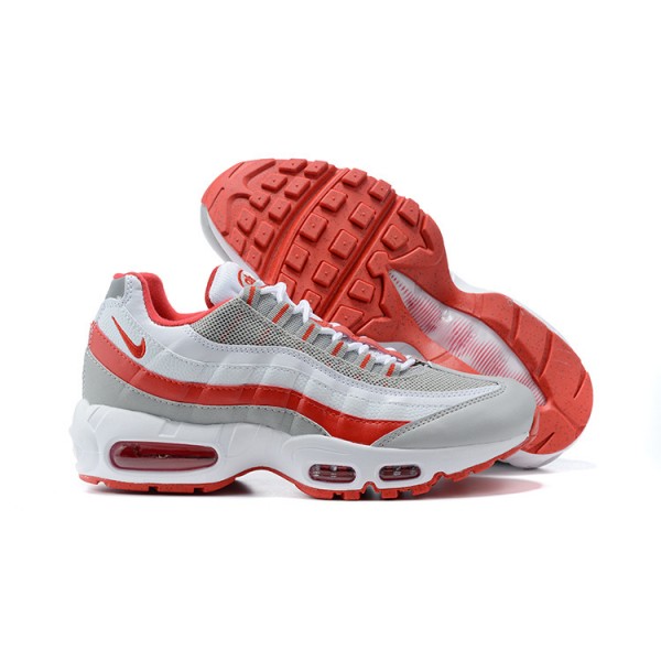 Herren Air Max 95 TT Weiß Rot und Grau Schuhe