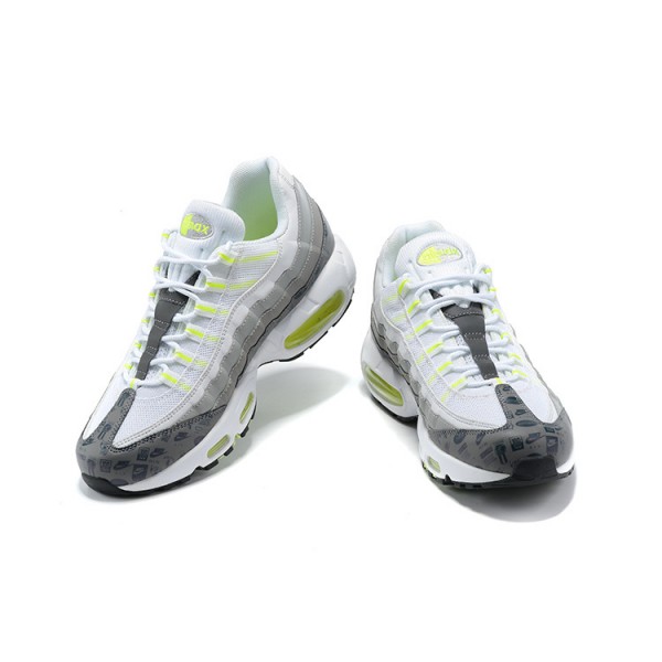 Herren Air Max 95 TT Weiß und Grau Schuhe