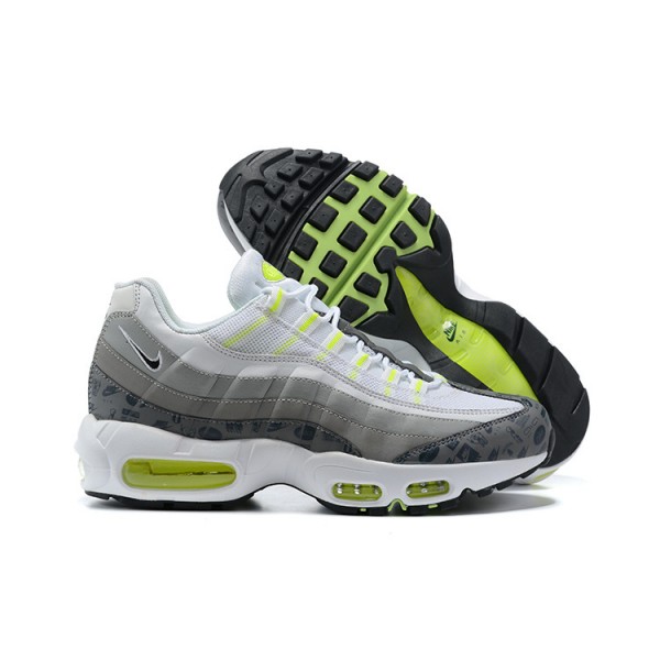 Herren Air Max 95 TT Weiß und Grau Schuhe