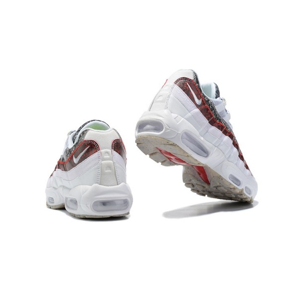 Herren Air Max 95 TT Weiß und Rot Schuhe