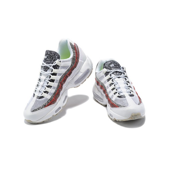 Herren Air Max 95 TT Weiß und Rot Schuhe