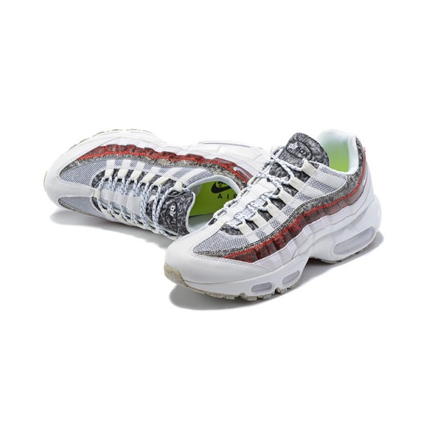 Herren Air Max 95 TT Weiß und Rot Schuhe