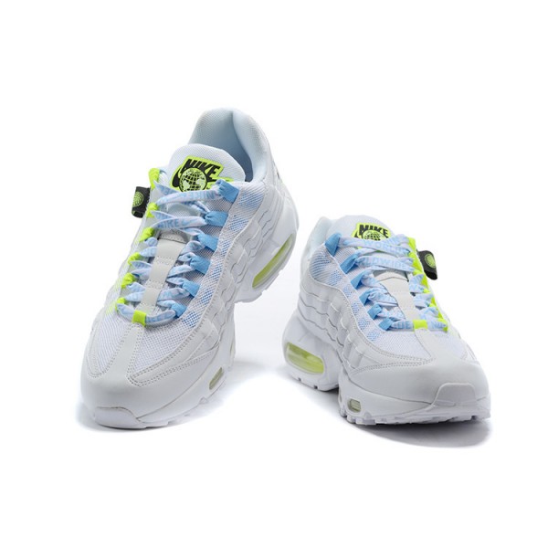 Damen/Herren Air Max 95 TT Worldwide Weiß Gelb CV9030-100 Schuhe