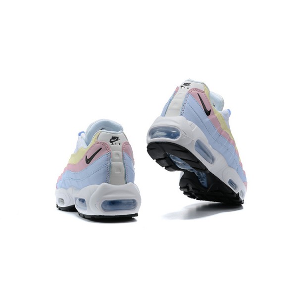 Damen Air Max 95 TT Blau Gelb Rosa Schuhe