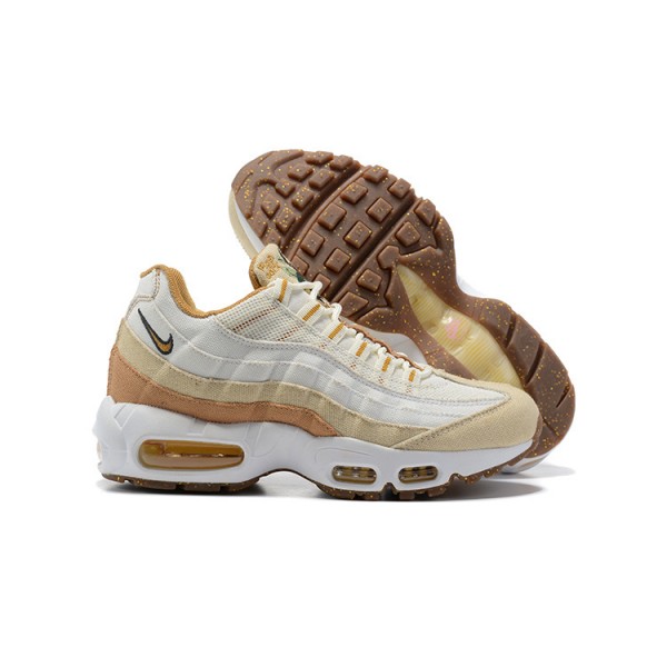 Damen Air Max 95 TT Weiß Braun DC3991-100 Schuhe