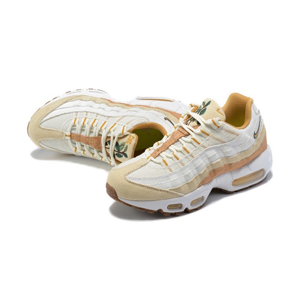 Damen Air Max 95 TT Weiß Braun DC3991-100 Schuhe