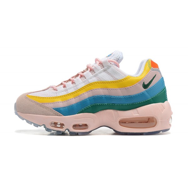 Damen Air Max 95 TT Gelb Rosa Weiß DQ9323-200 Schuhe