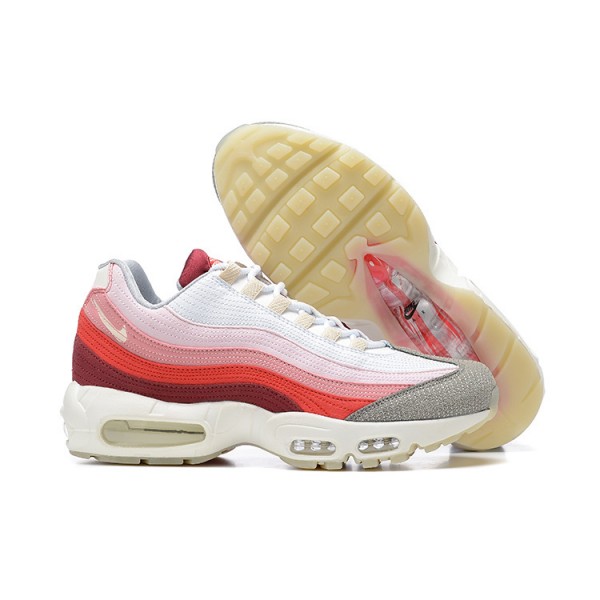 Herren Air Max Plus Weiß Rot Schuhe