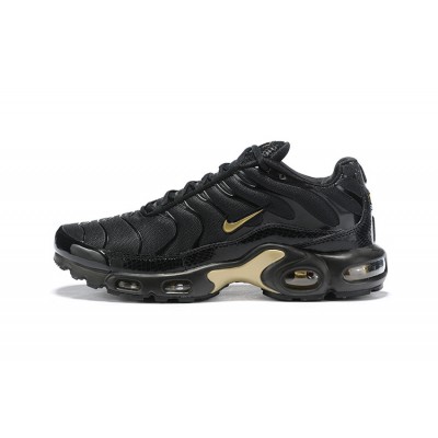 Herren Air Max Plus Tn Schwarz Gold 852630-001 Schuhe