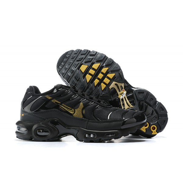 Herren Air Max Plus Tn Schwarz Gold Schuhe