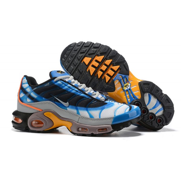 Herren Air Max Plus Tn QS Weiß Blau 815994-400 Schuhe