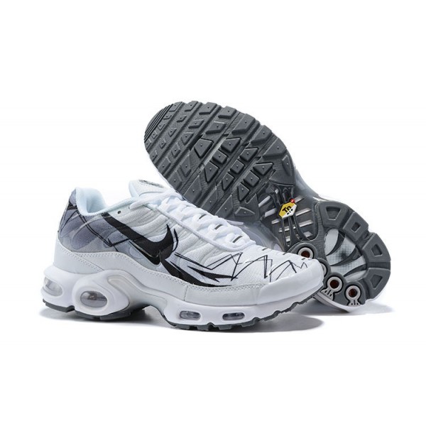 Herren Air Max Plus Tn Weiß Schwarz BV1983-100 Schuhe