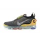 Damen/Herren Air VaporMax 2020 Flyknit Grau Gelb CJ6740-002 Schuhe