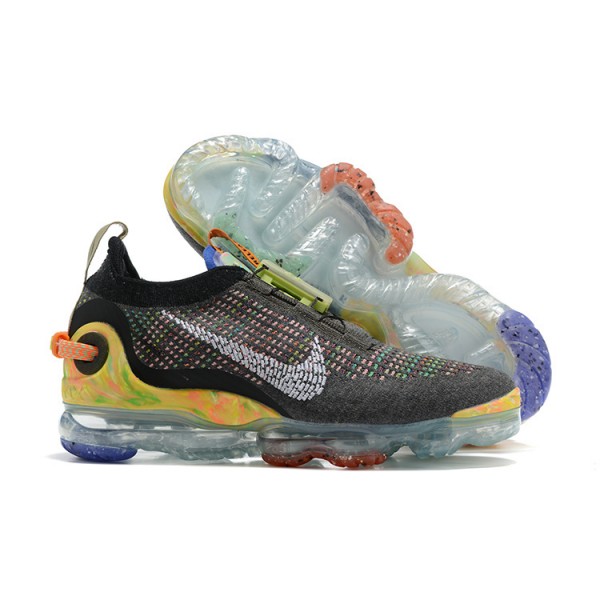 Damen/Herren Air VaporMax 2020 Flyknit Grau Gelb CJ6740-002 Schuhe