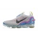 Damen/Herren Air VaporMax 2020 Flyknit Weiß Purpl CJ6740-001 Schuhee