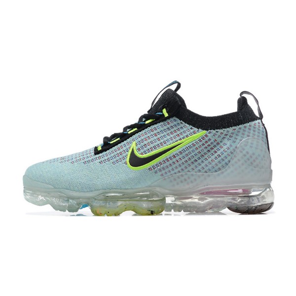 Damen/Herren Air VaporMax 2021 Flyknit Schwarz Grün DX3367-700 Schuhe