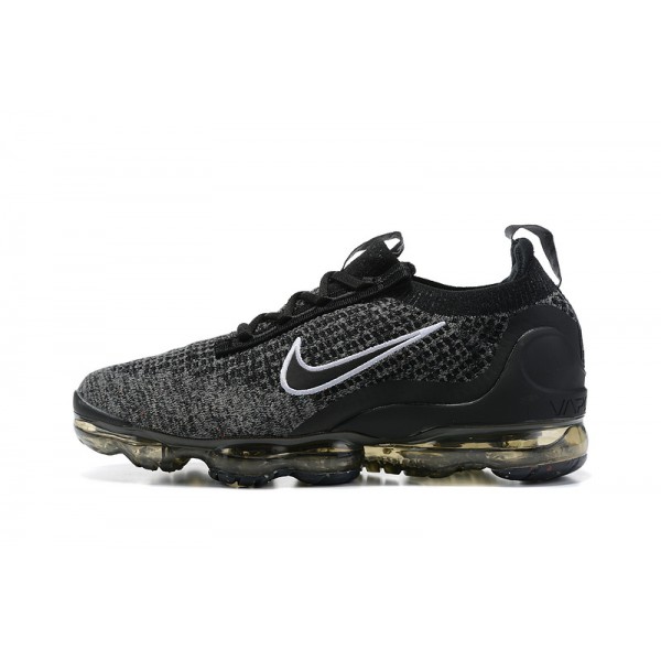 Damen/Herren Air VaporMax 2021 Flyknit Schwarz Grau DC9394-001 Schuhe