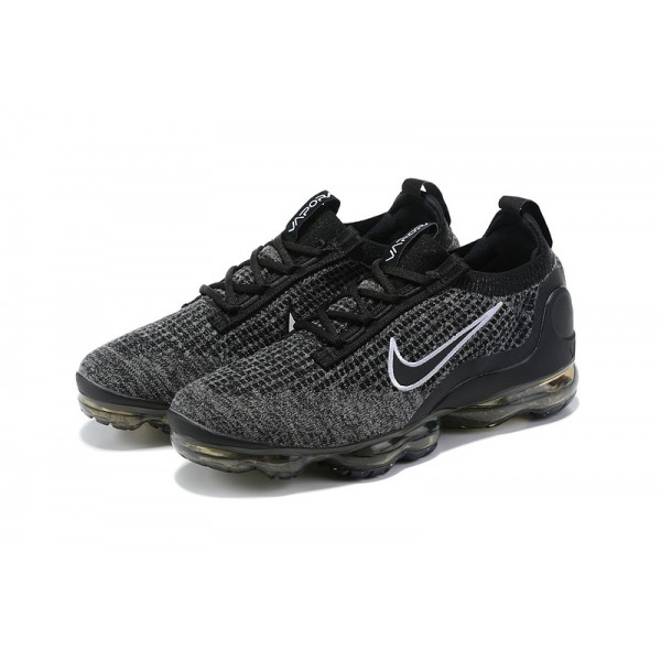 Damen/Herren Air VaporMax 2021 Flyknit Schwarz Grau DC9394-001 Schuhe