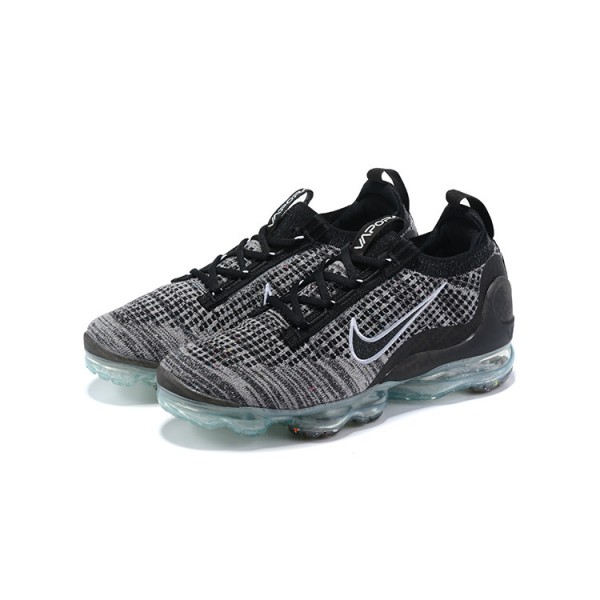 Damen/Herren Air VaporMax 2021 Flyknit Schwarz Grau DH4088-003 Schuhe