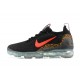 Damen/Herren Air VaporMax 2021 Flyknit Schwarz Rot Schuhe