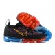 Damen/Herren Air VaporMax 2021 Flyknit Schwarz Rot und Blau Schuhe