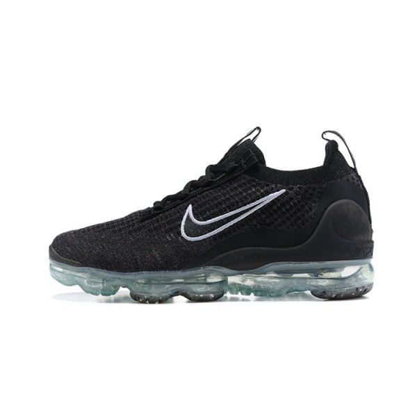 Damen/Herren Air VaporMax 2021 Flyknit Schwarz Weiß DC4112-002 Schuhe