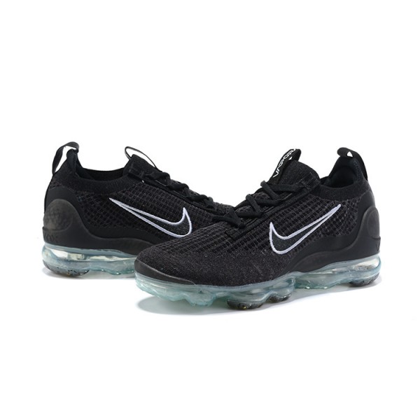 Damen/Herren Air VaporMax 2021 Flyknit Schwarz Weiß DC4112-002 Schuhe